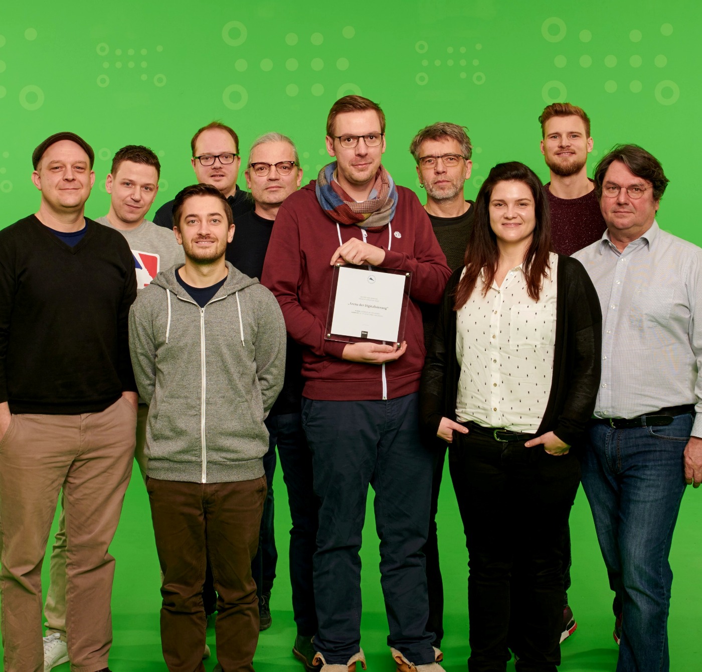 (Foto: hl-studios, Erlangen): Team „hl-studios“ Erlangen gewinnt bei den Econ Megaphon Awards 2018 