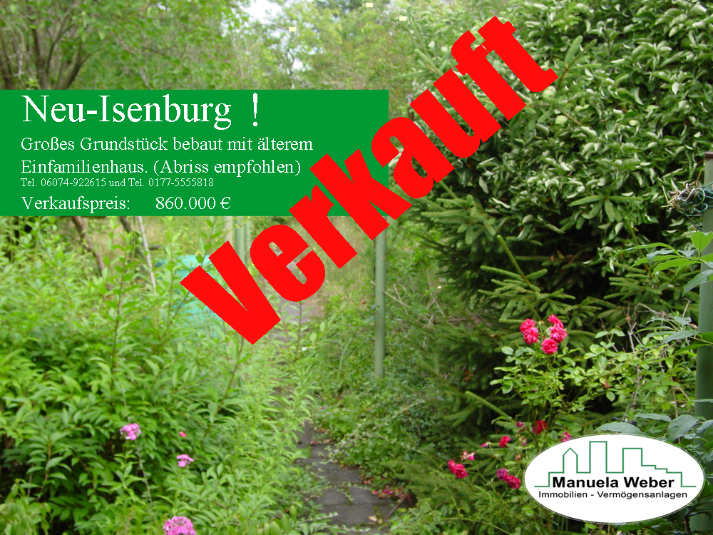 Neu-Isenburg: Erfolgreicher Immobilienverkauf!