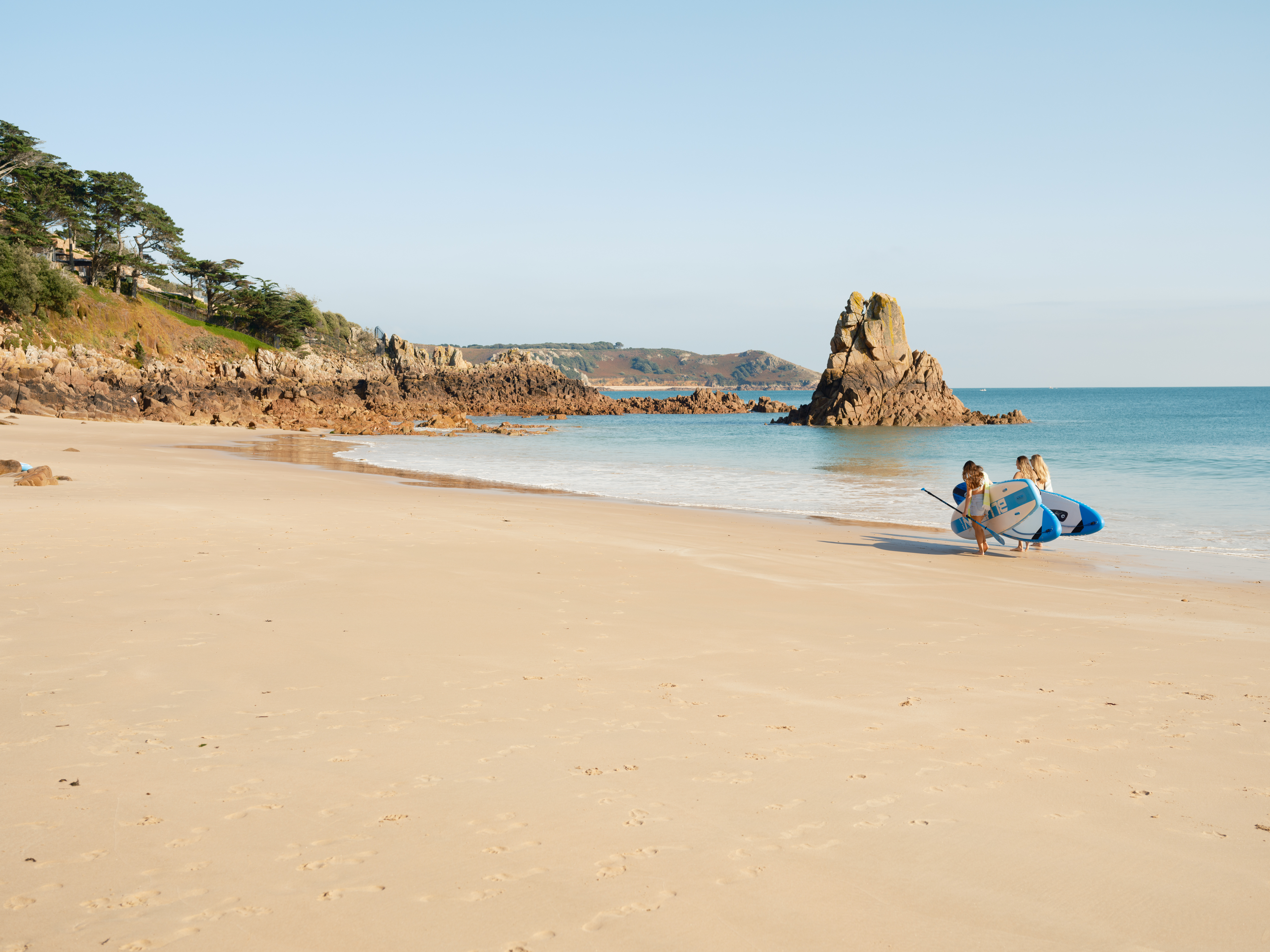 Traumhafte Strände (hier Beauport Bay) finde sich auf Jersey nahezu überall. Foto: Visit Jersey