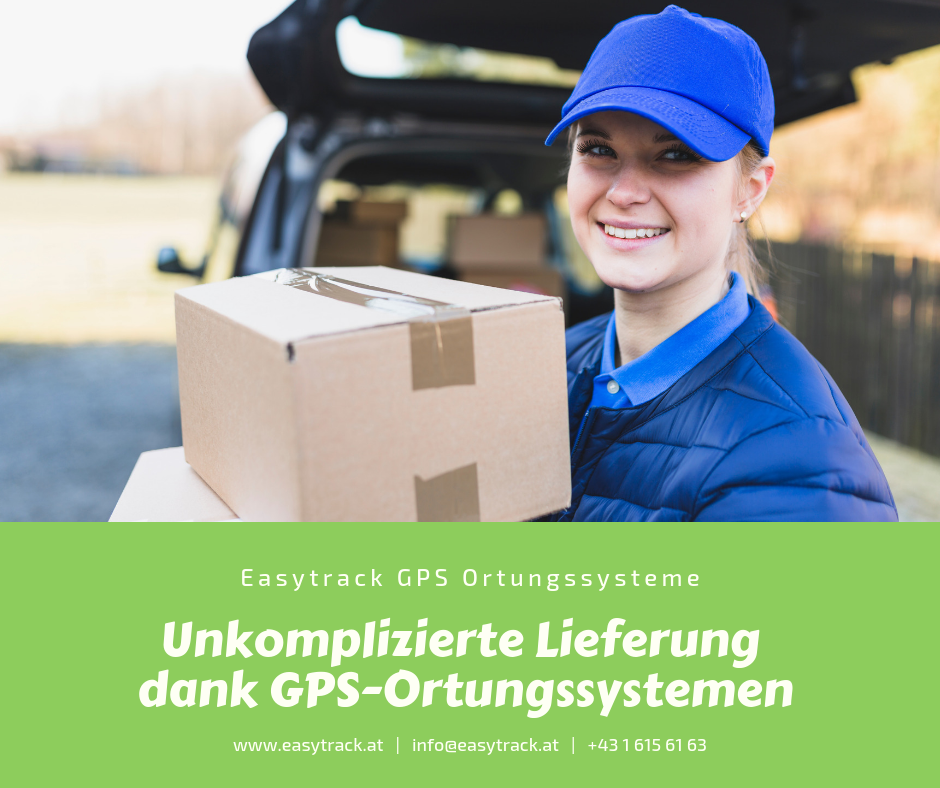 Lieferung mit GPS Tracker LIVE verfolgen, Easytrack GPS Ortungssysteme