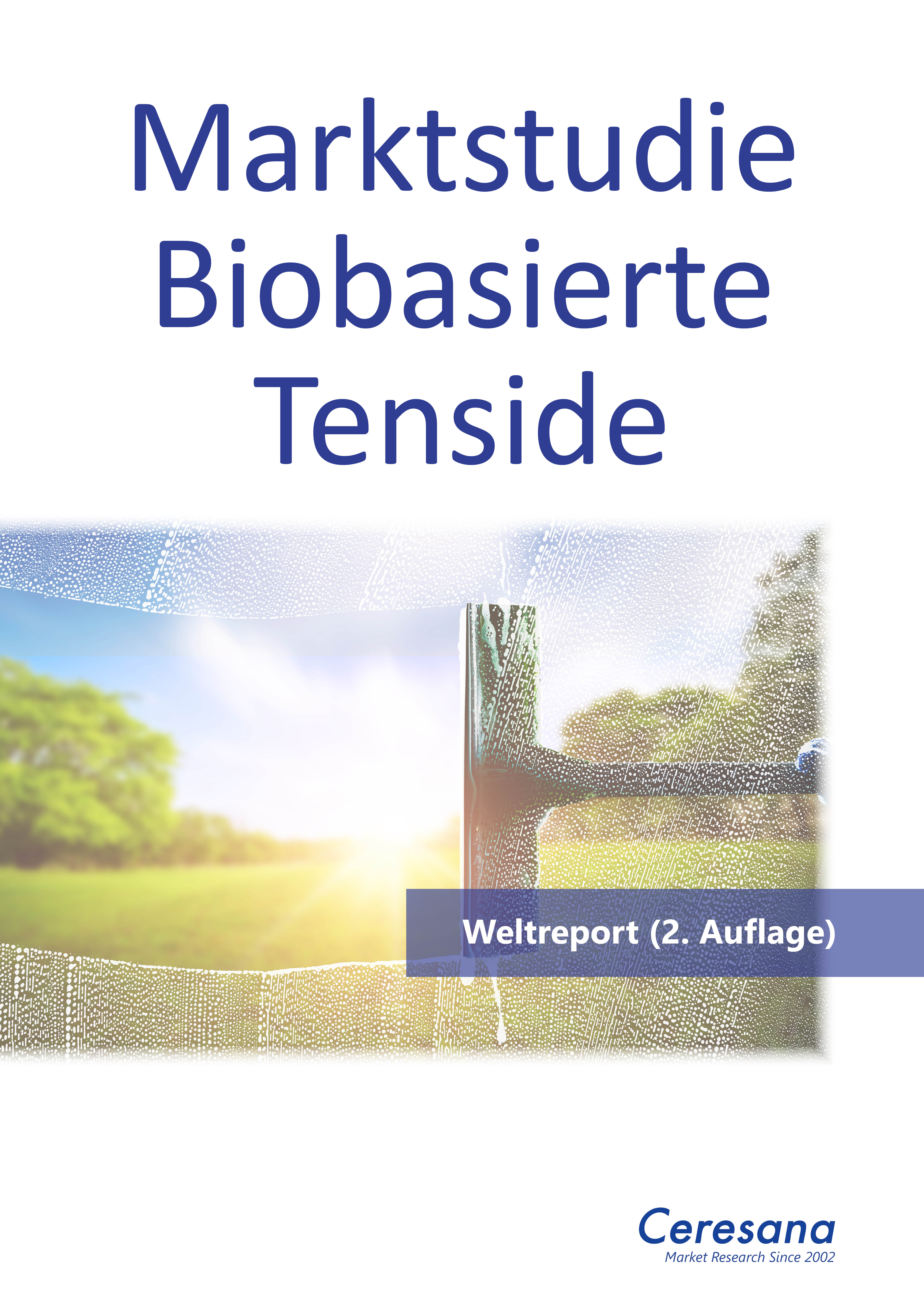 Ceresana-Marktstudie "Biobasierte Tenside - Welt" 