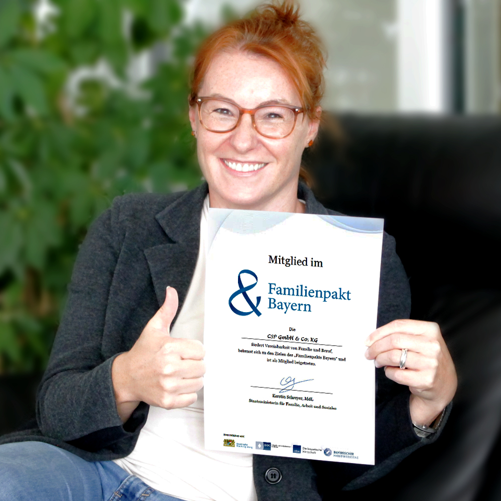 CSP Mitglied im Familienpakt Bayern