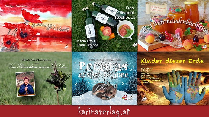 Geschenkideen aus dem Karina-Verlag