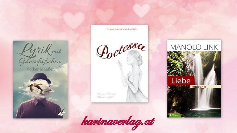 Valentinsgeschenke aus dem Karina-Verlag 