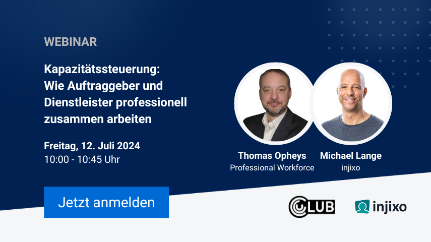 Jetzt anmelden zum injixo-Webinar am 12. Juli 2024