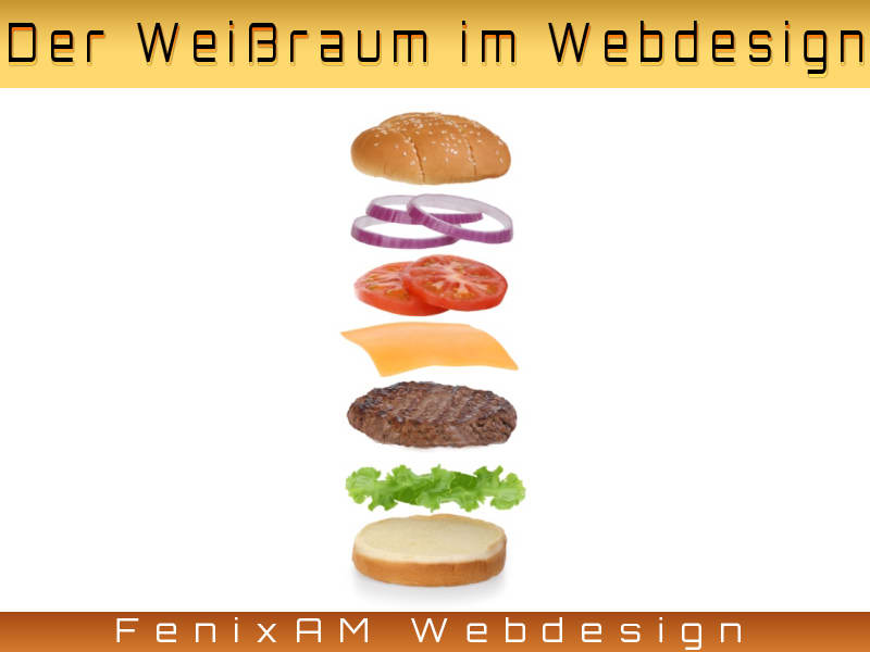 Weißraum im Webdesign - FenixAM Webdesign und SEO in Frankfurt am Main