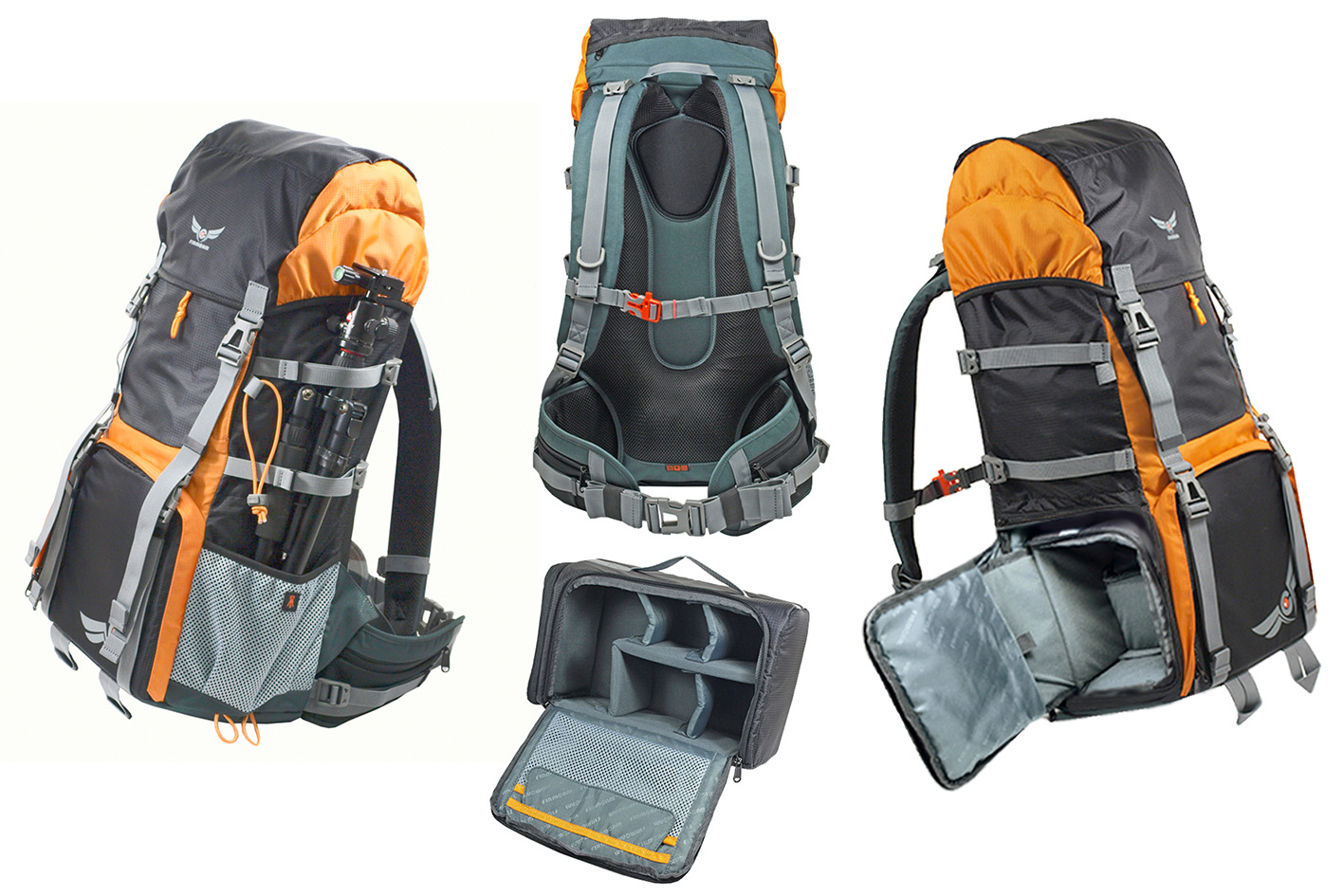 Der Foto-Trekking- Rucksack KOMPAR von Firmcam