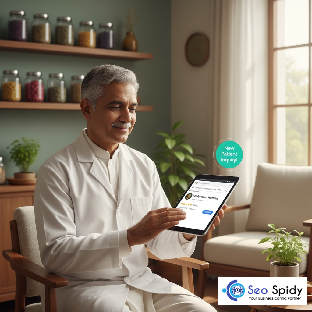 website design for Ayurvedic doctors