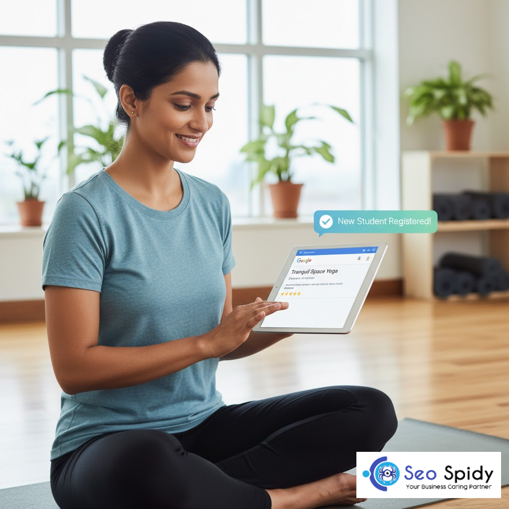 website design for Yoga Studio