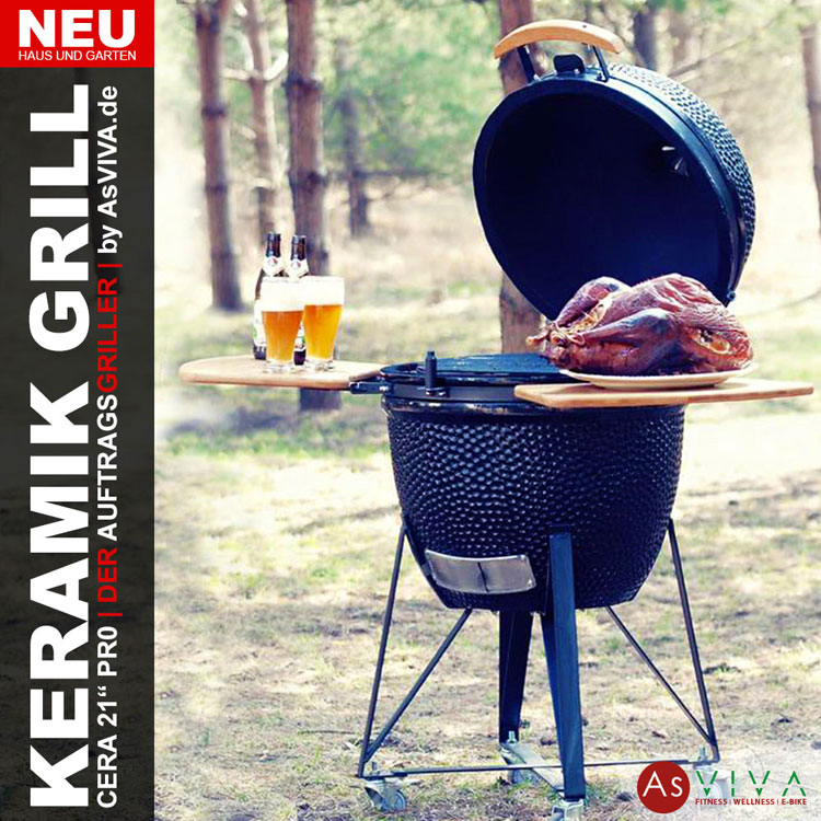 AsVIVA Haus und Garten Bereich startet mit Keramik Grills