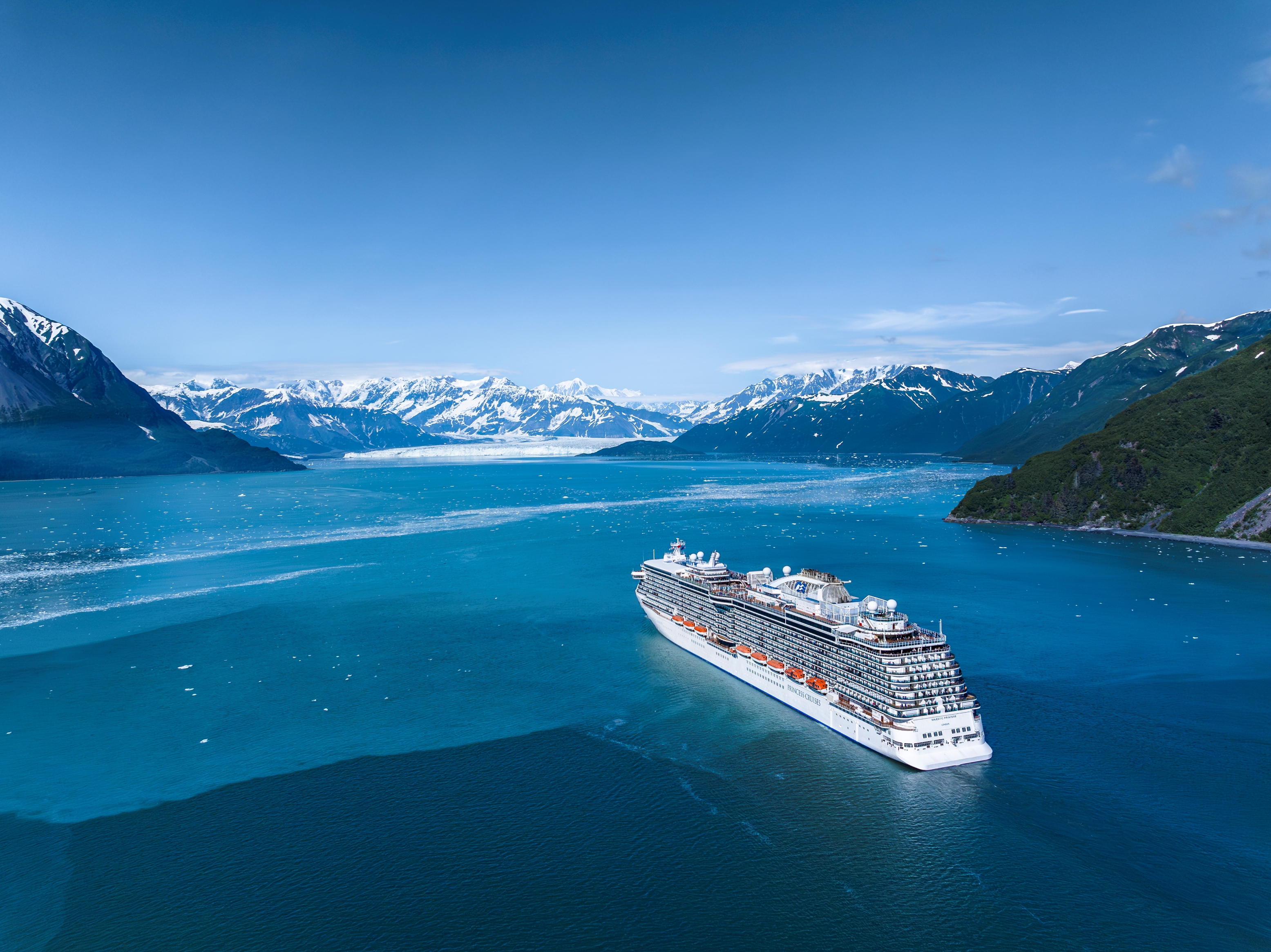 Princess Cruises bietet seit fast 60 Jahren Kreuzfahrten zu den Gletscherriesen Alaskas. Foto: Princess Cruises