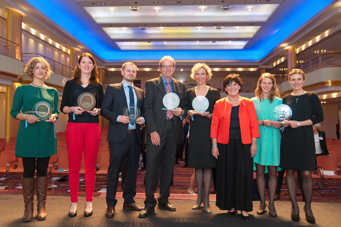 Die Gewinner des Journalisten-Preises 2017 des WEISSEN RINGS. Foto: WEISSER RING/Malte Klauck