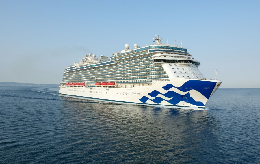 Die Enchanted Princess wird in diesem Sommer von Southampton aus in See stechen. Foto: Princess Cruises