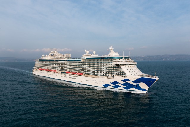 Geht als erstes Princess-Schiff wieder auf große Fahrt: die Majestic Princess. Foto: Princess Cruises