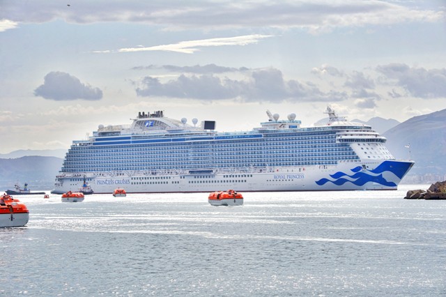  2023/24 auch in australischen Gewässern unterwegs: die Royal Princess. Foto: Princess Cruises