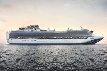 Die Sapphire Princess steuert 2023/24 Südamerika an. Foto: Princess Cruises 