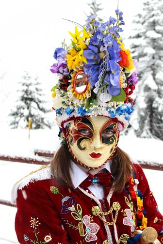 Cumba Freida Karneval Aostatal, Italien