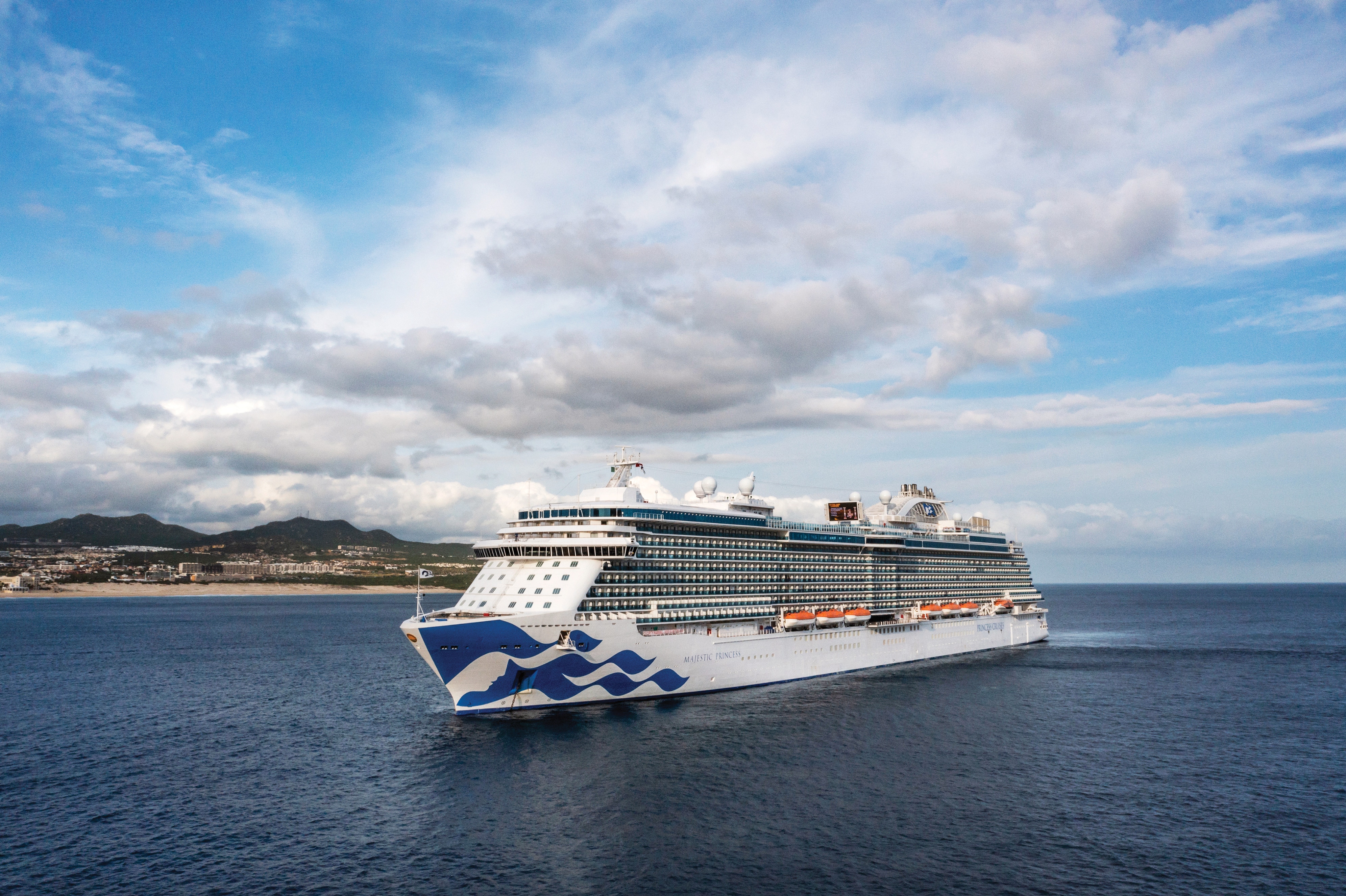 In den Gewässern um Südamerika im Einsatz: die Majestic Princess. Foto: Princess Cruises