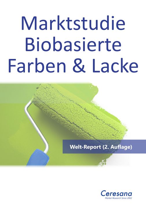 Ceresana-Marktstudie Biobasierte Farben und Lacke