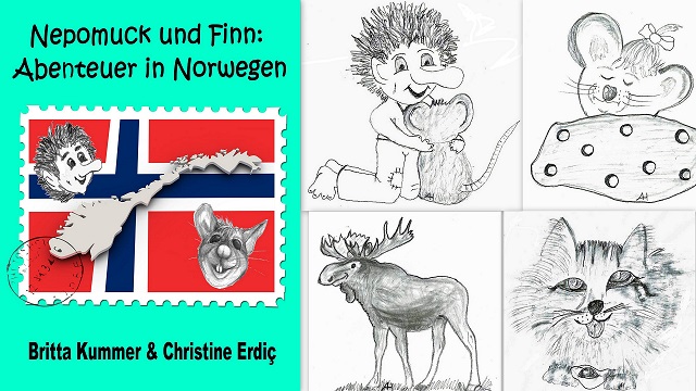 Nepomuck und Finn in Norwegen