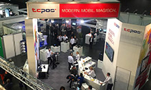 Messestand TCPOS igeho 2015