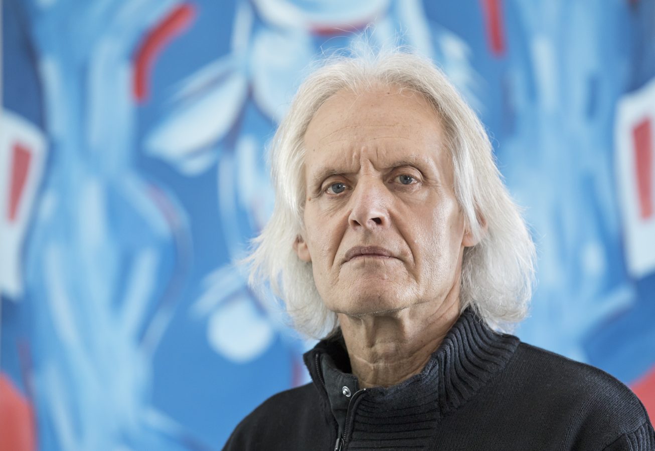 Maler Ulf Rausche engagiert sich beim Aktionstag „Sei eine Stimme“