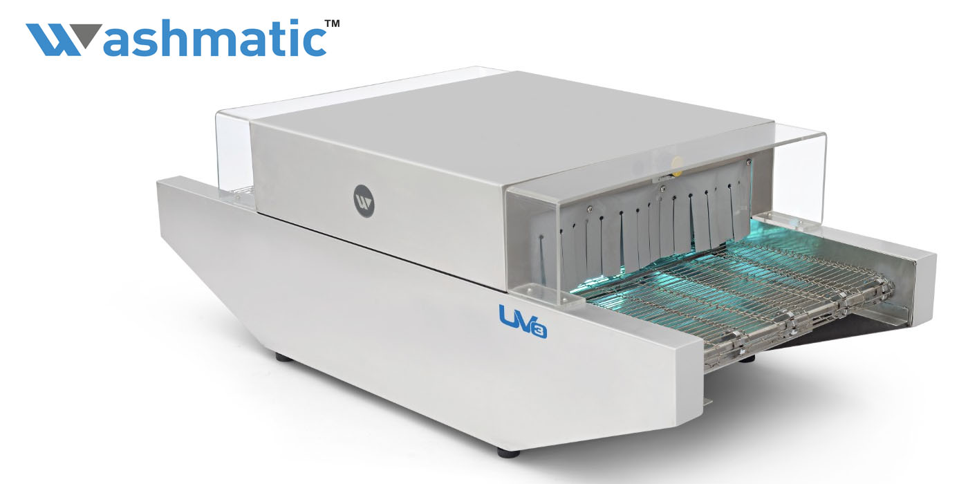 Conveyor sanitiser, uv sanitiser, product sanitiser, uv sterilization, washmatic, covid-19, corona , virus, 99.99%